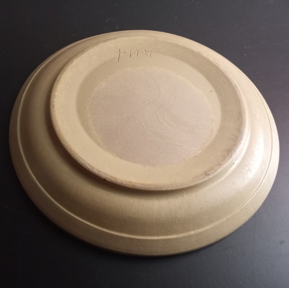 VTG Rowe Art Pottery Stoneware 9" Plate - Picture 4 of 6